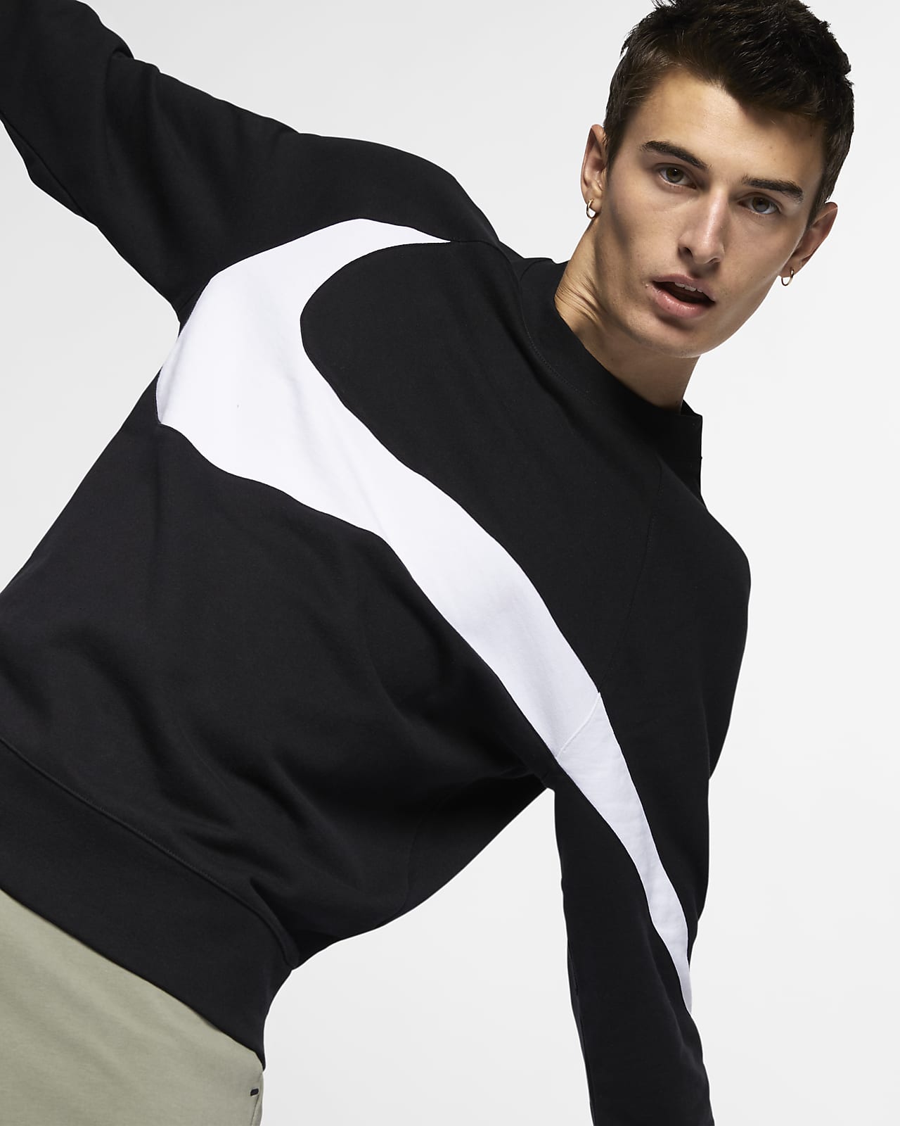 nike sportswear french terry 男子圆领上衣