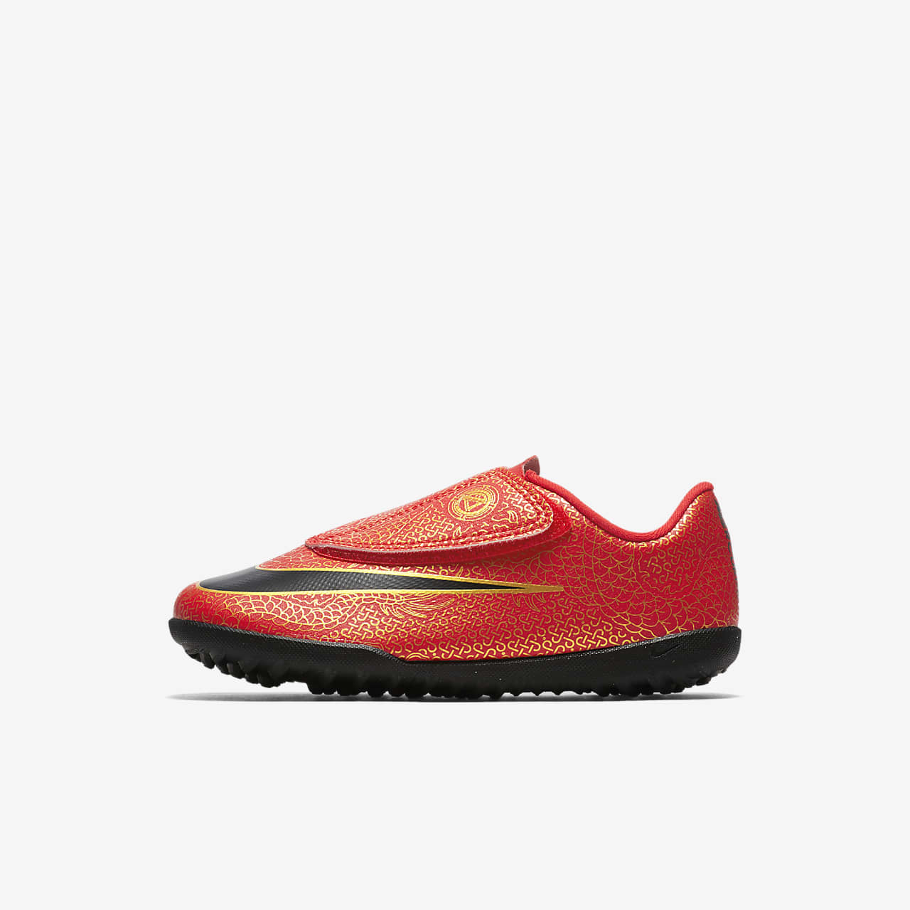 Nike Jr Vapor 12 Club PS (V) CR7 TF 耐克C罗系列婴童/幼童人造场地足球童鞋