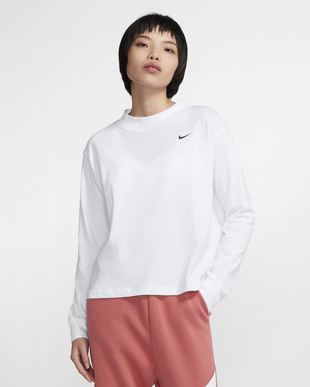 Nike Sportswear Essential 女子长袖上衣-NIKE 中文官方网站