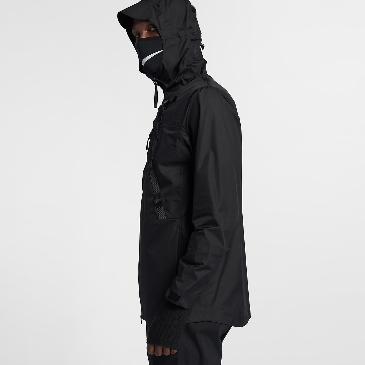 nikelab x mmw men's jacket black