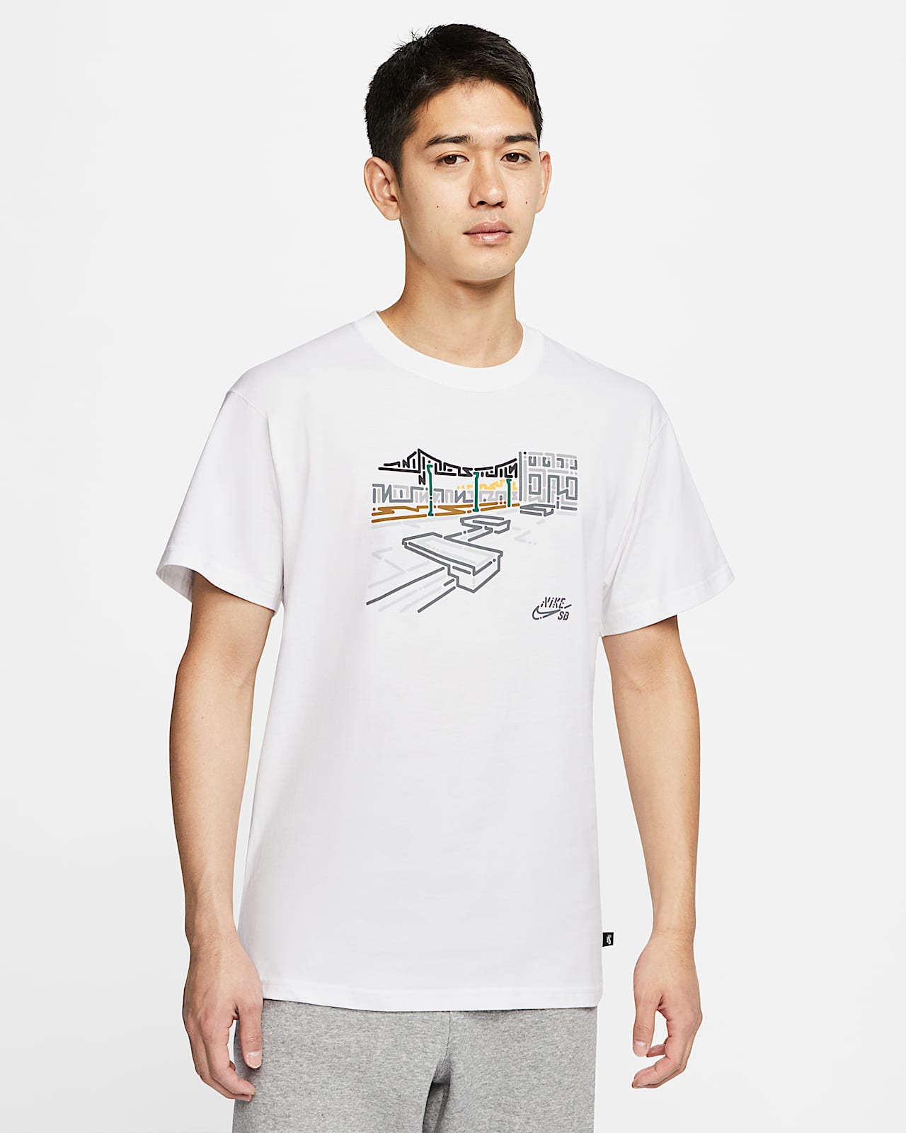 Nike SB 男子滑板T恤