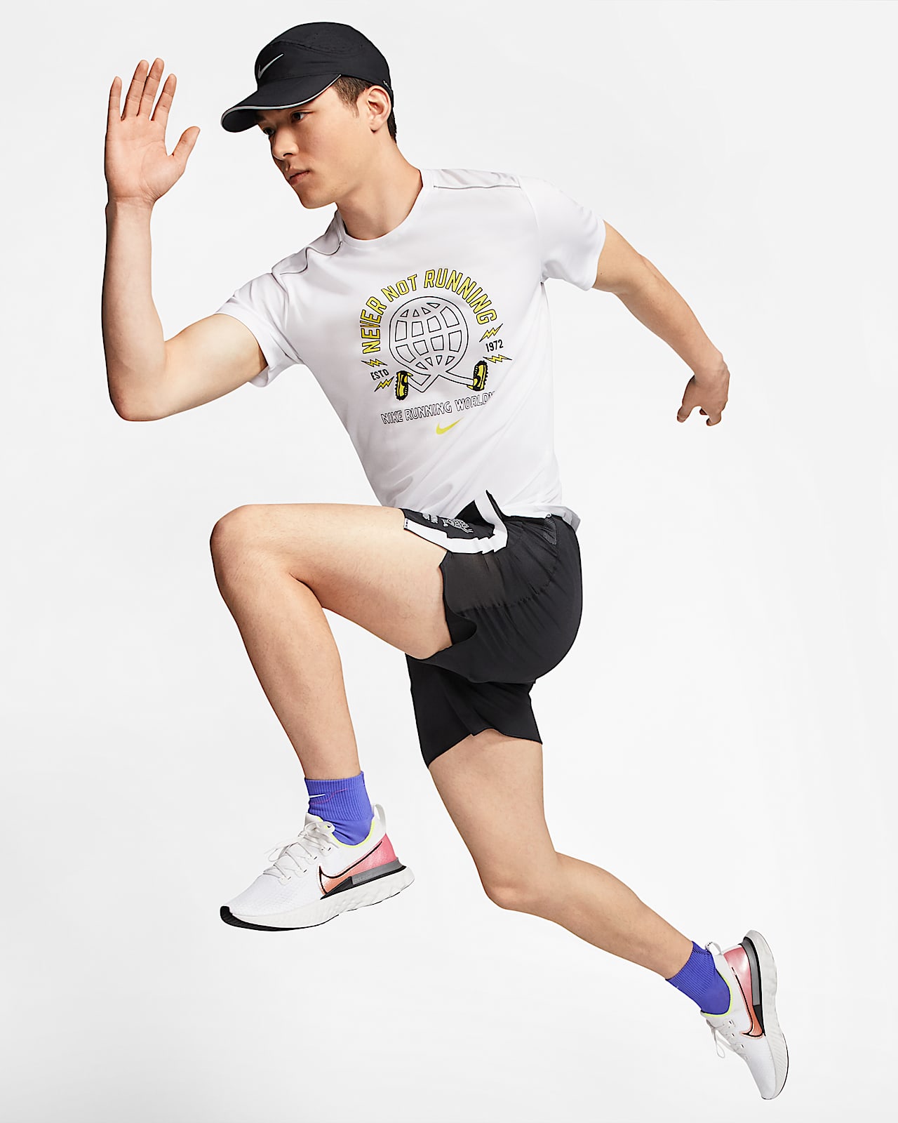 nike miler wild run 男子短袖跑步上衣-耐克(nike)中国官网