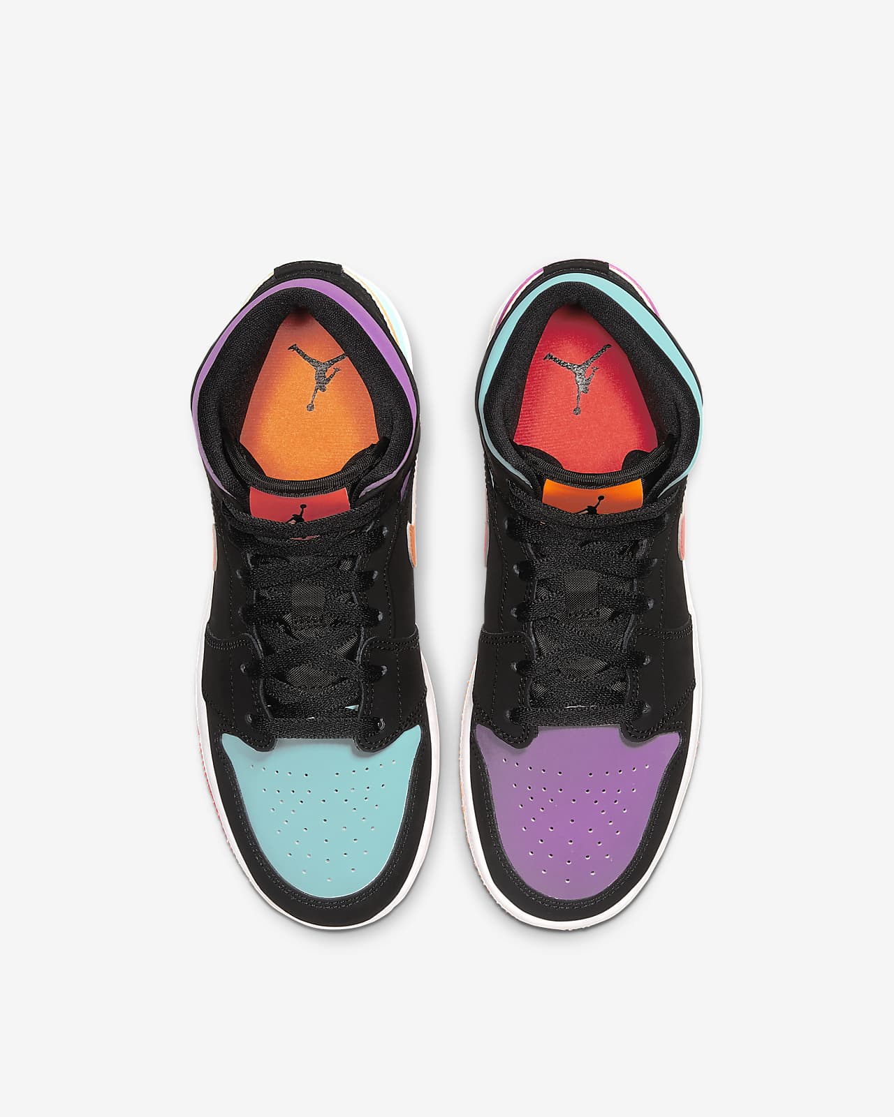 air jordan 1 mid (gs) 大童运动童鞋