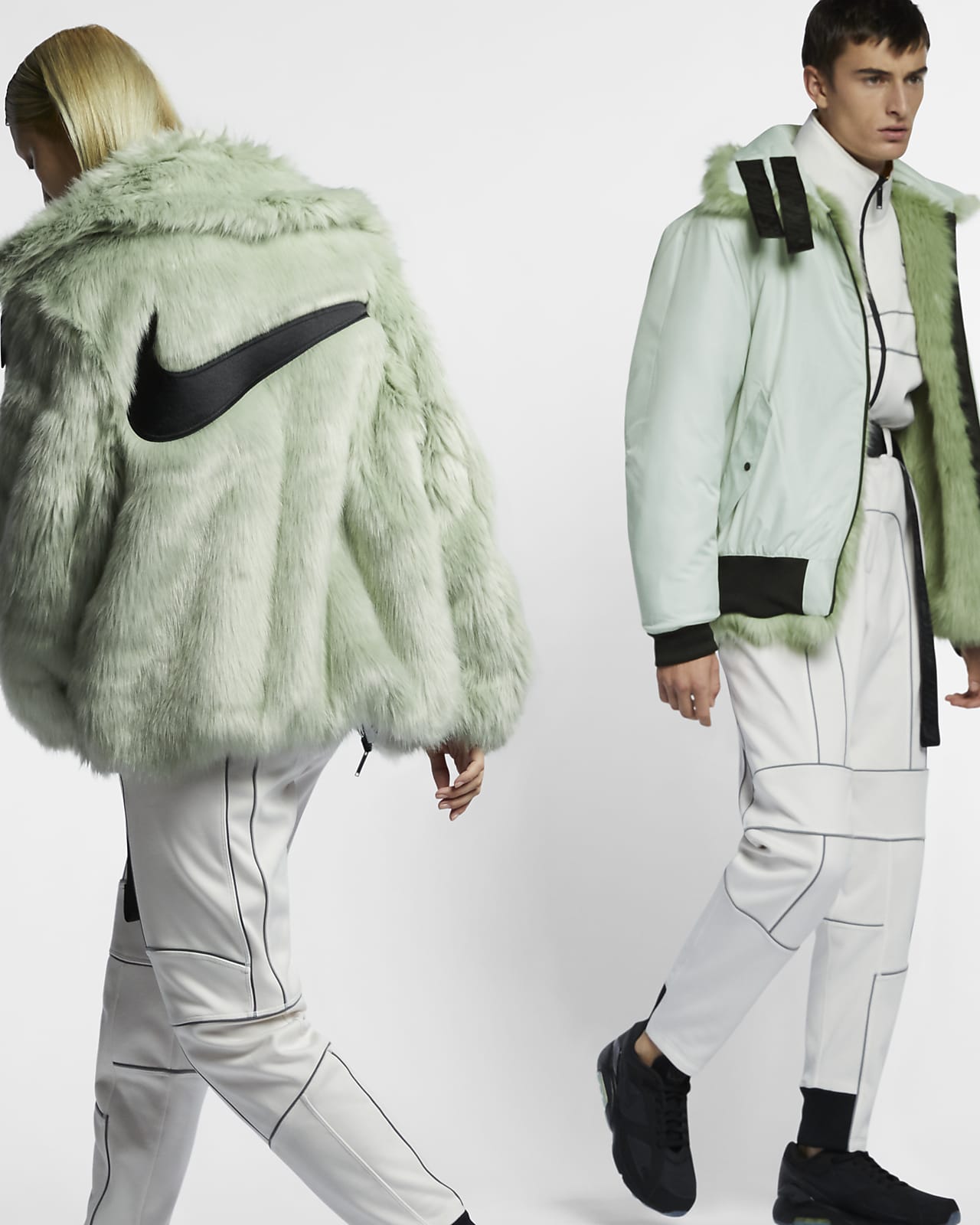 Nike ambush shops faux fur