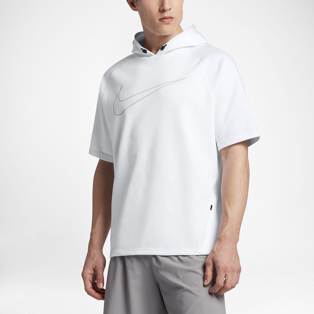 Nike (City) 男子短袖跑步连帽衫