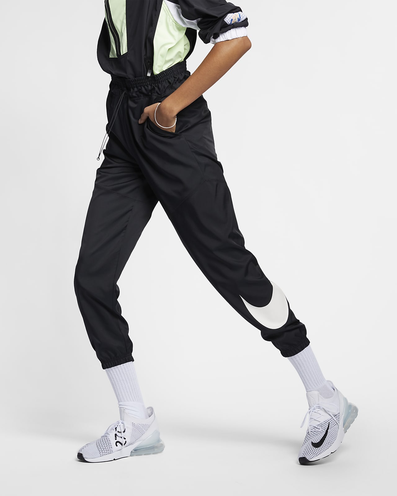 nike sportswear swoosh 女子梭织长裤