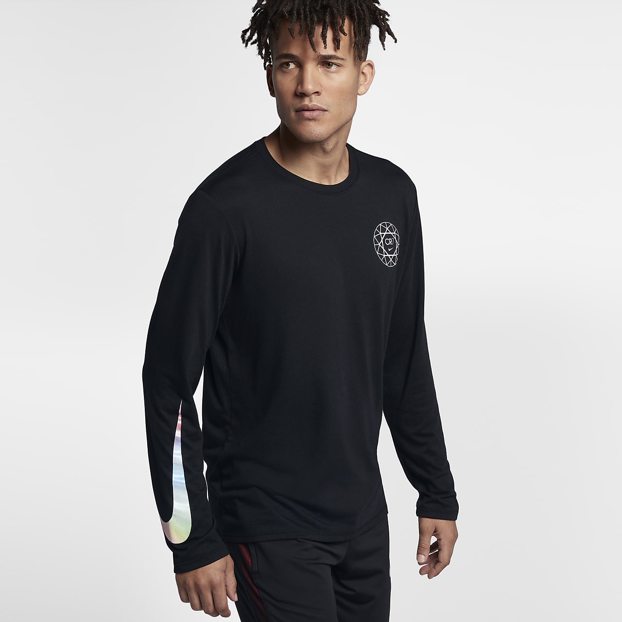 Nike Dry CR7 耐克C罗系列男子长袖T恤