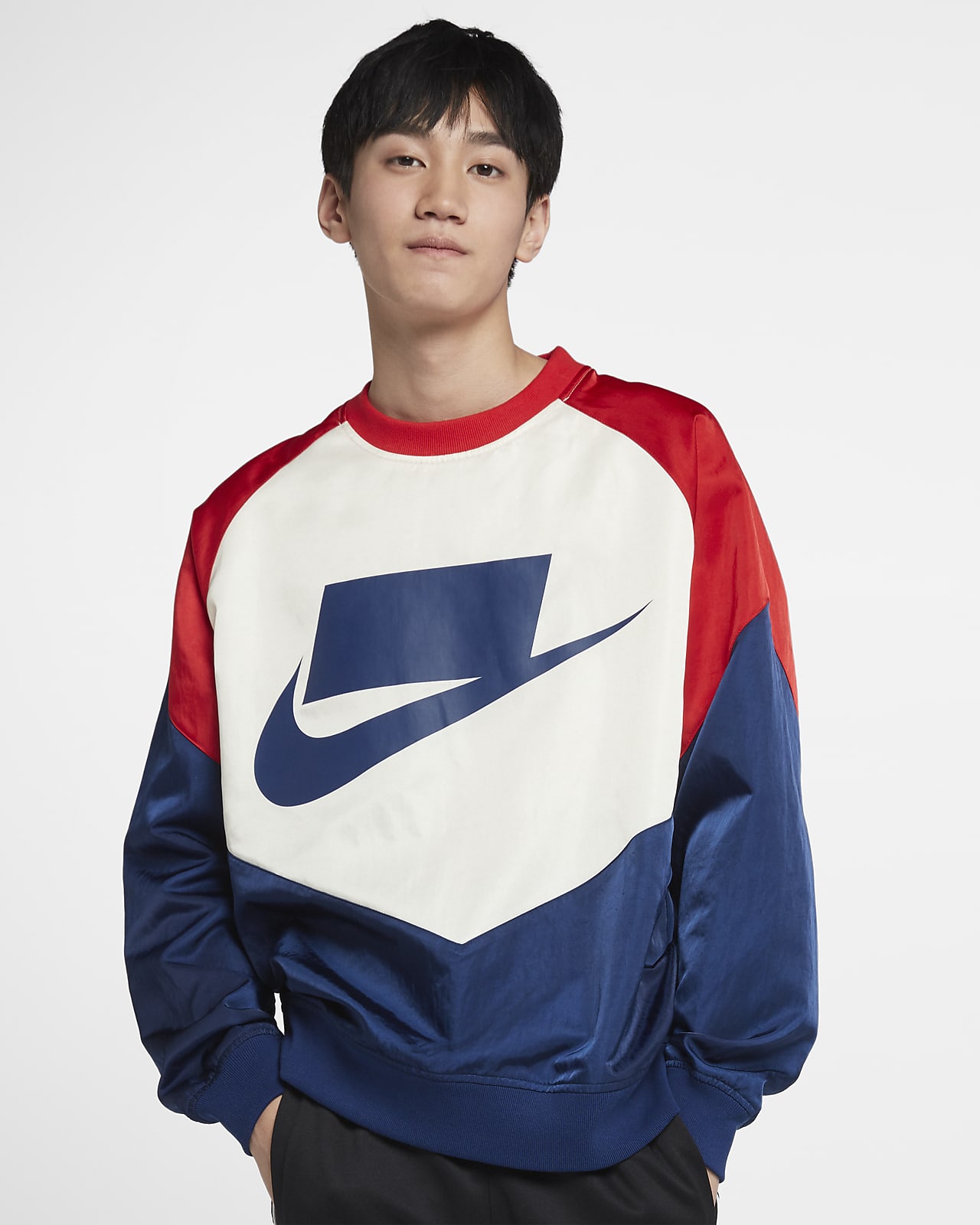 NIKE 新品未使用 AS M NSW NSP CREW WVN(M)-