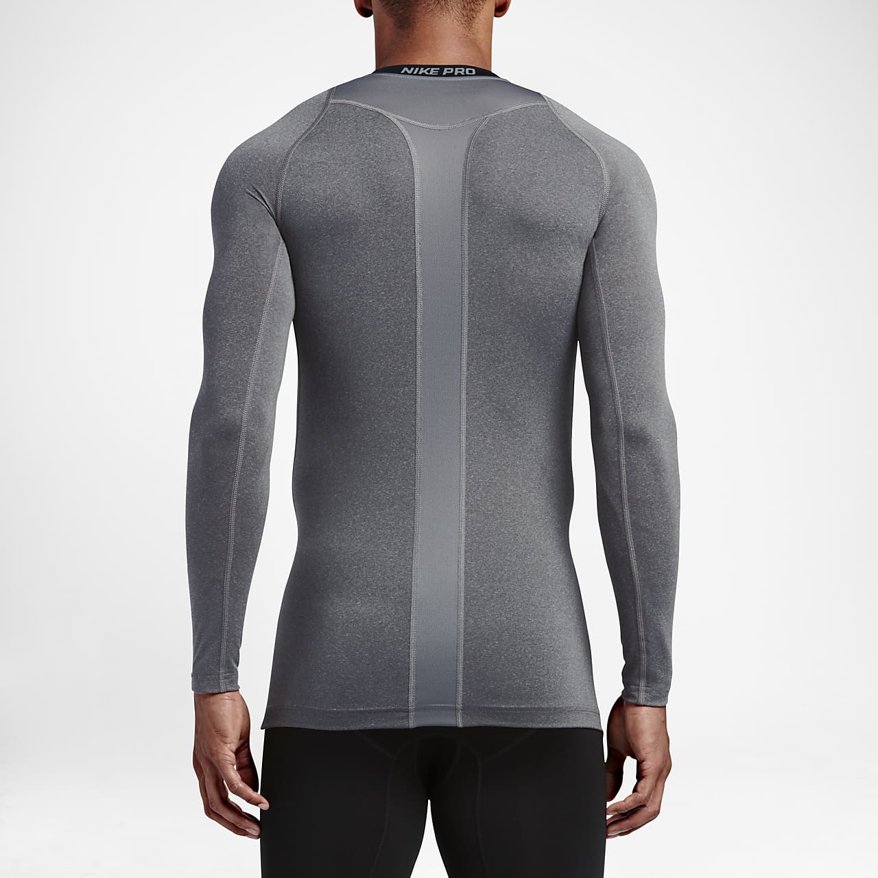 nike pro 男子长袖训练紧身衣