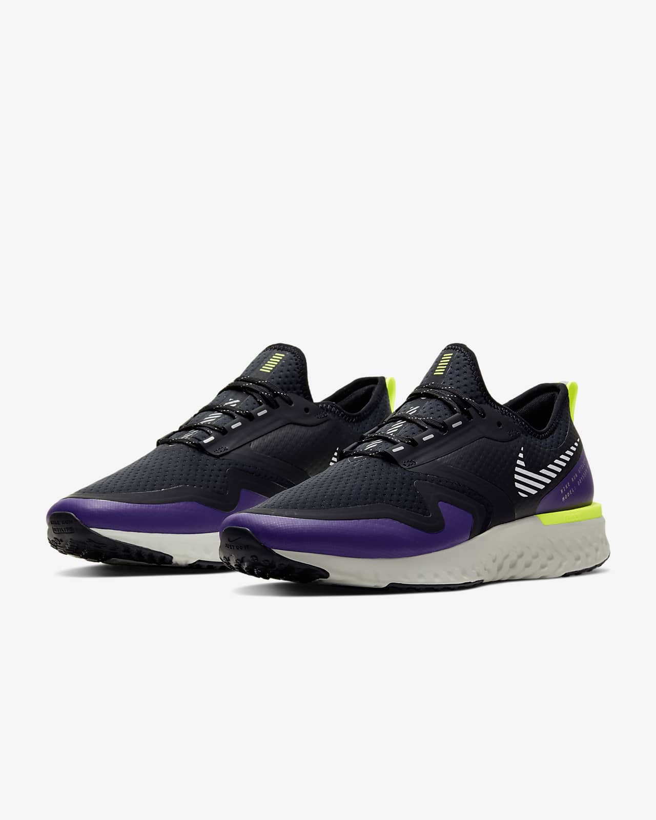 nike odyssey react 2 shield 男子跑步鞋