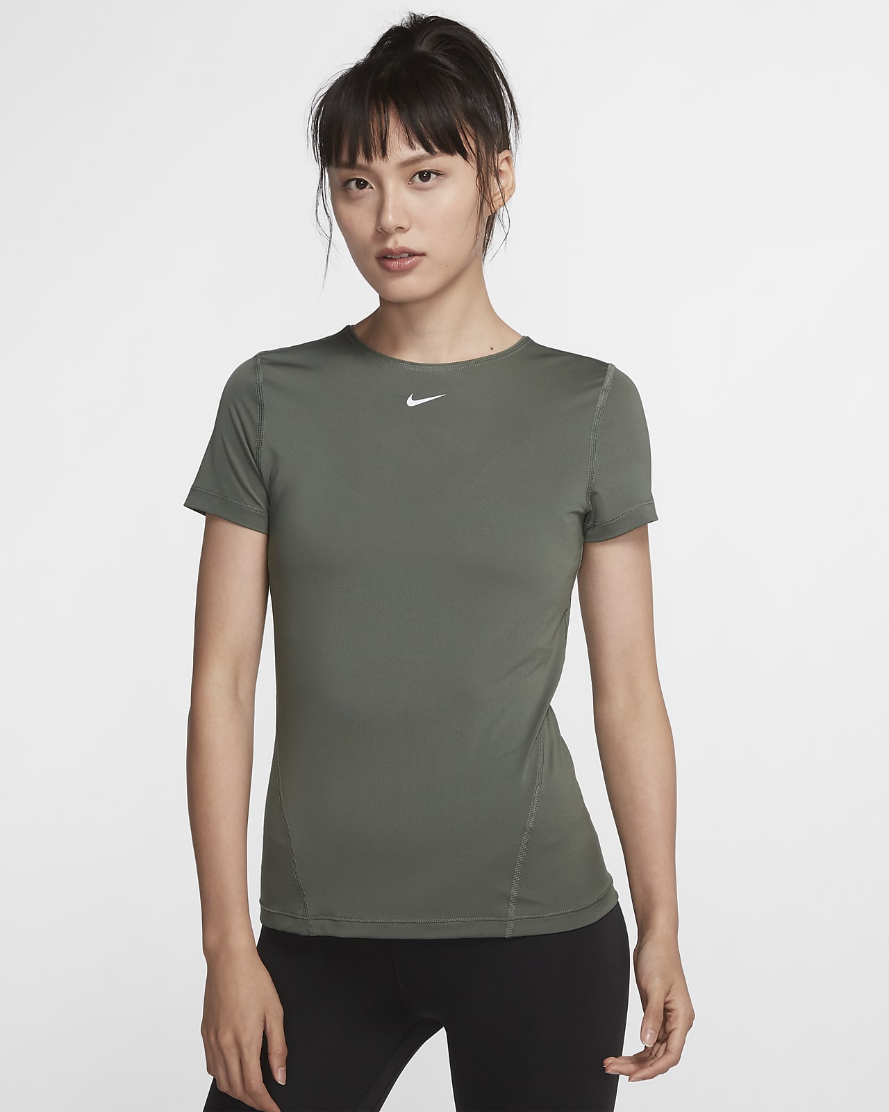 Nike Pro 女子短袖训练上衣