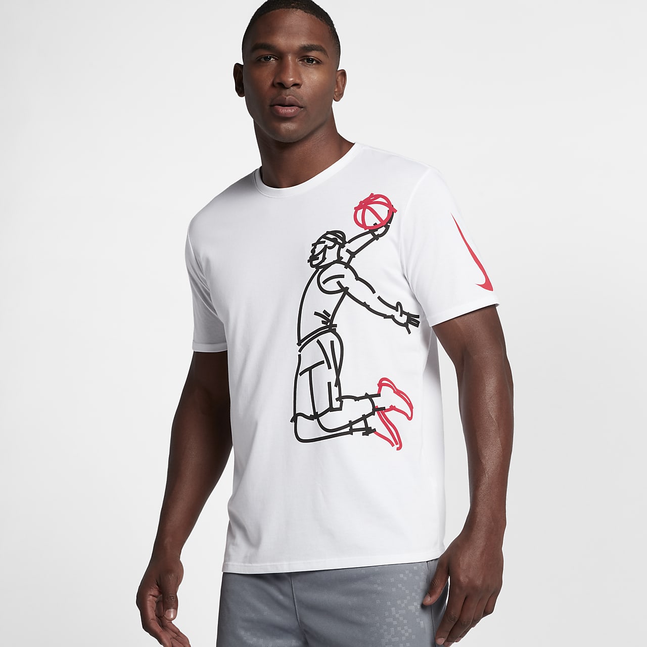 nike dri-fit lebron 男子篮球t恤