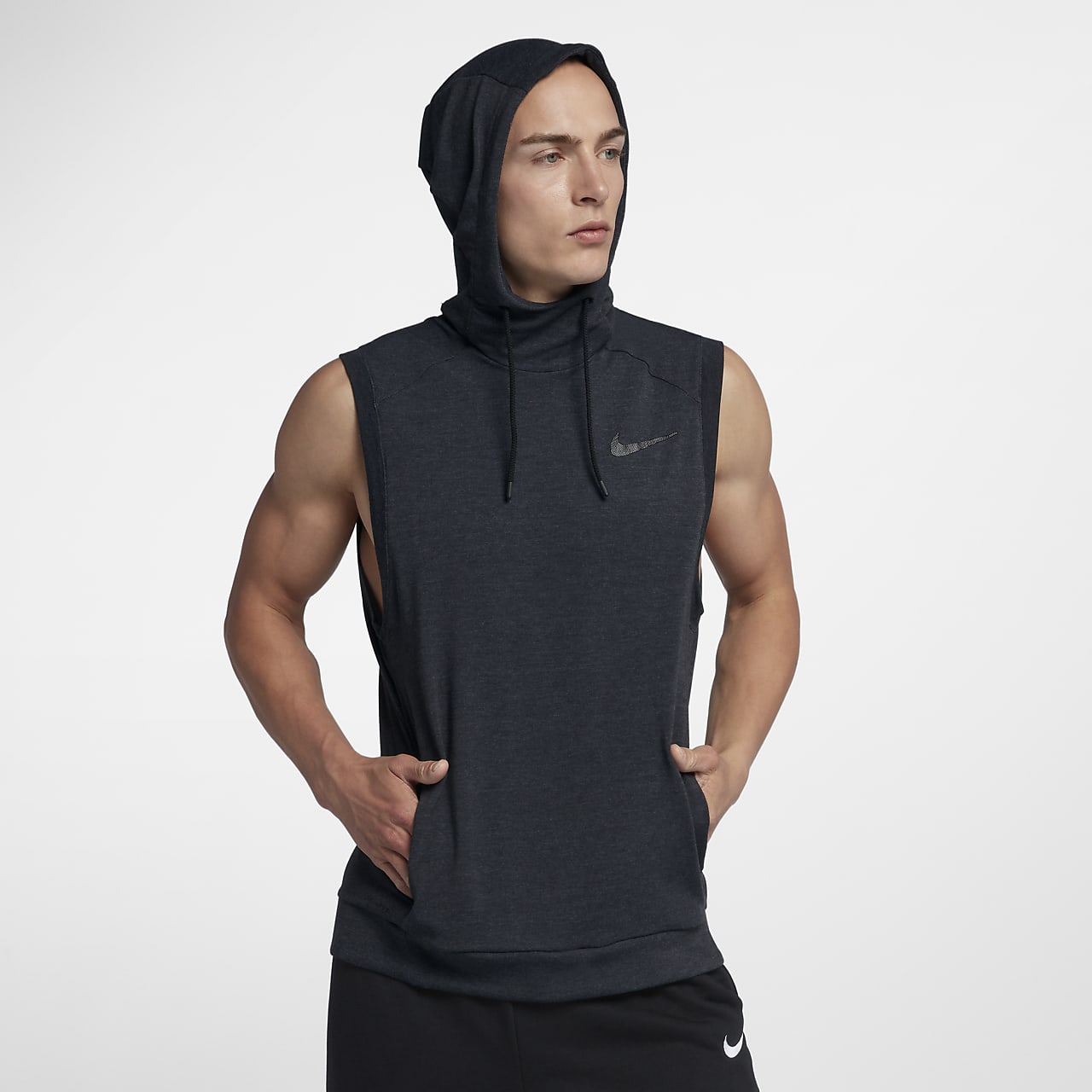 Nike Dri-FIT Hooded 男子无袖训练上衣