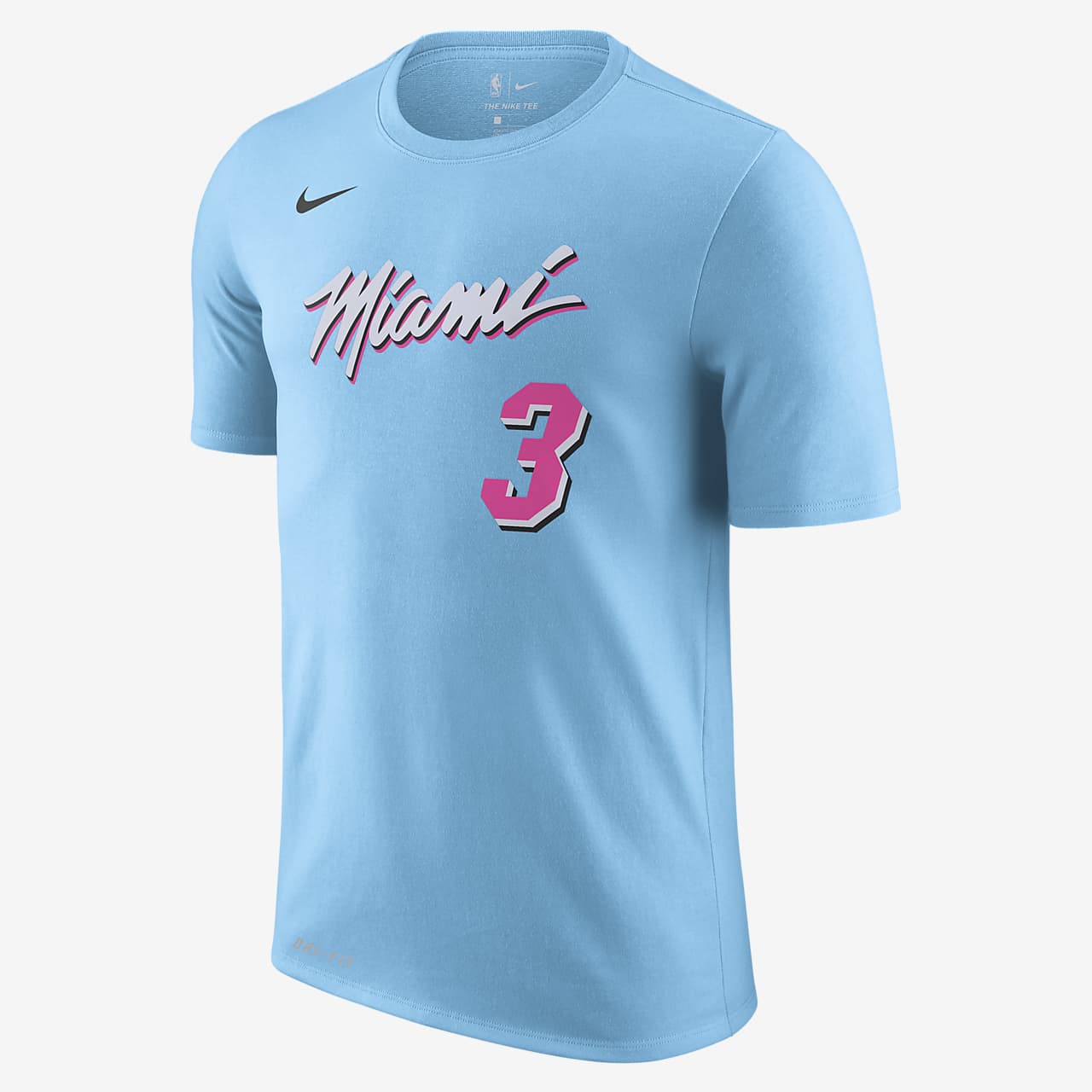 迈阿密热火队 City Edition Nike Dri-FIT 男子 NBA T恤