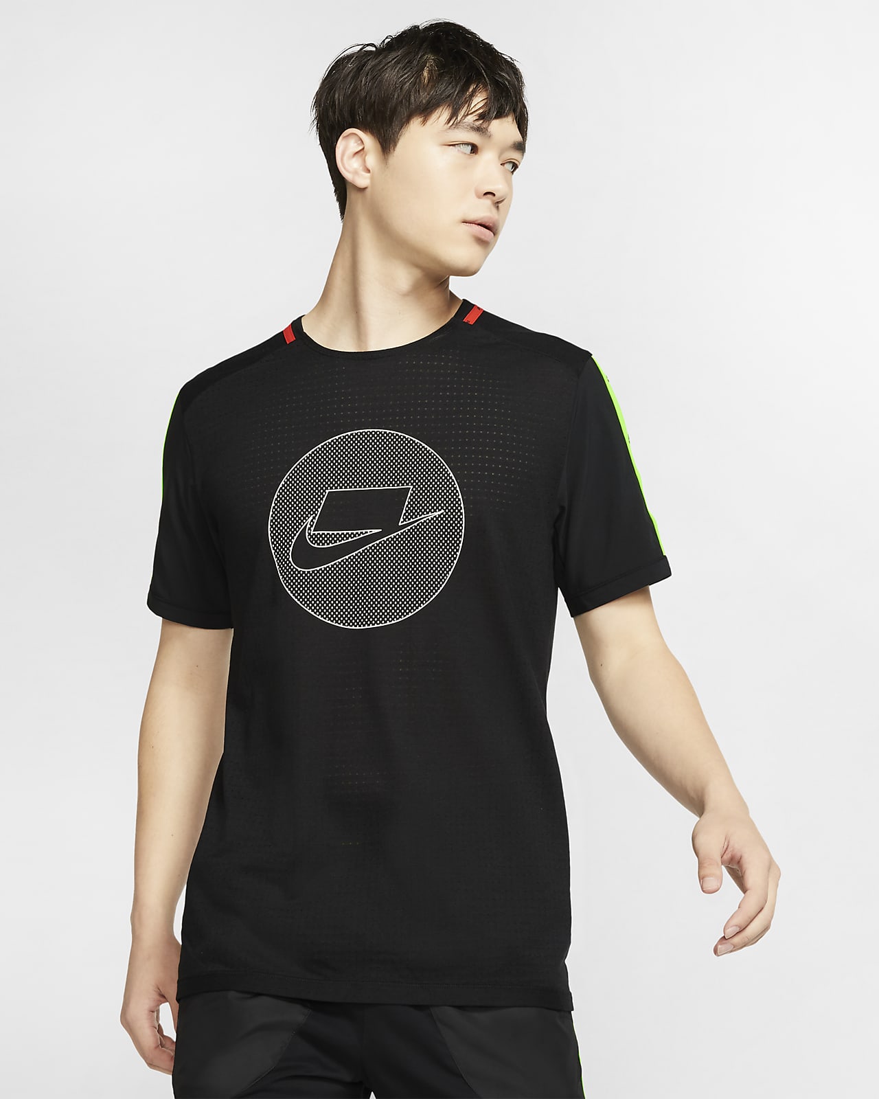 Nike 男子短袖跑步上衣