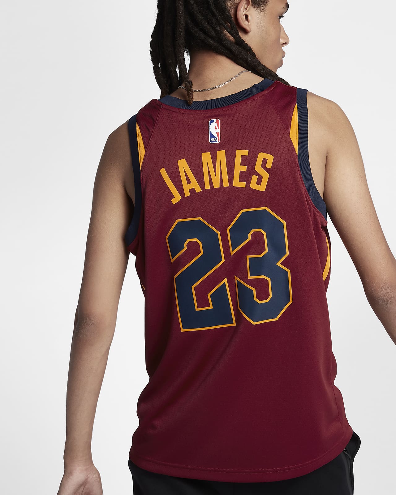 克利夫兰骑士队 (lebron james) icon edition swingman jersey nike
