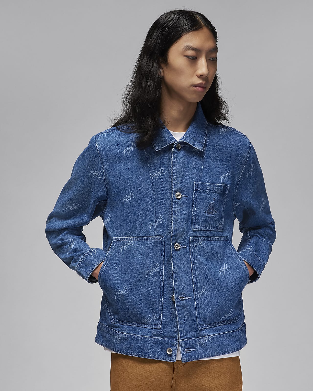 Jordan Flight Heritage 男子牛仔夹克