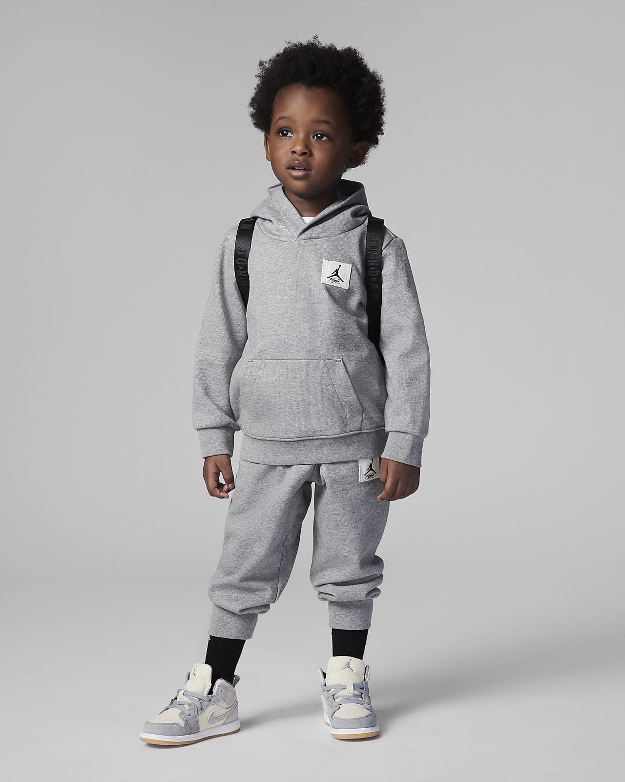Jordan Jumpman 婴童套头连帽衫和长裤套装