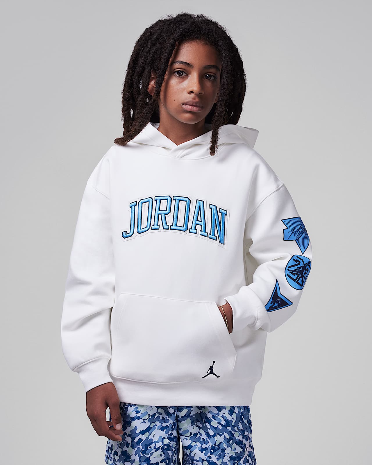 Jordan "See Me Shine" 大童套头连帽衫