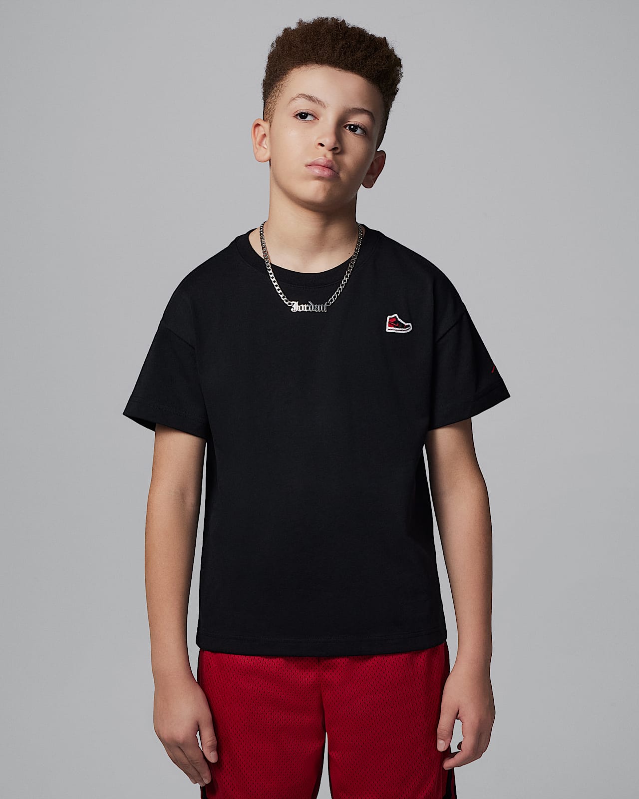 Air Jordan 1 大童贴片T恤