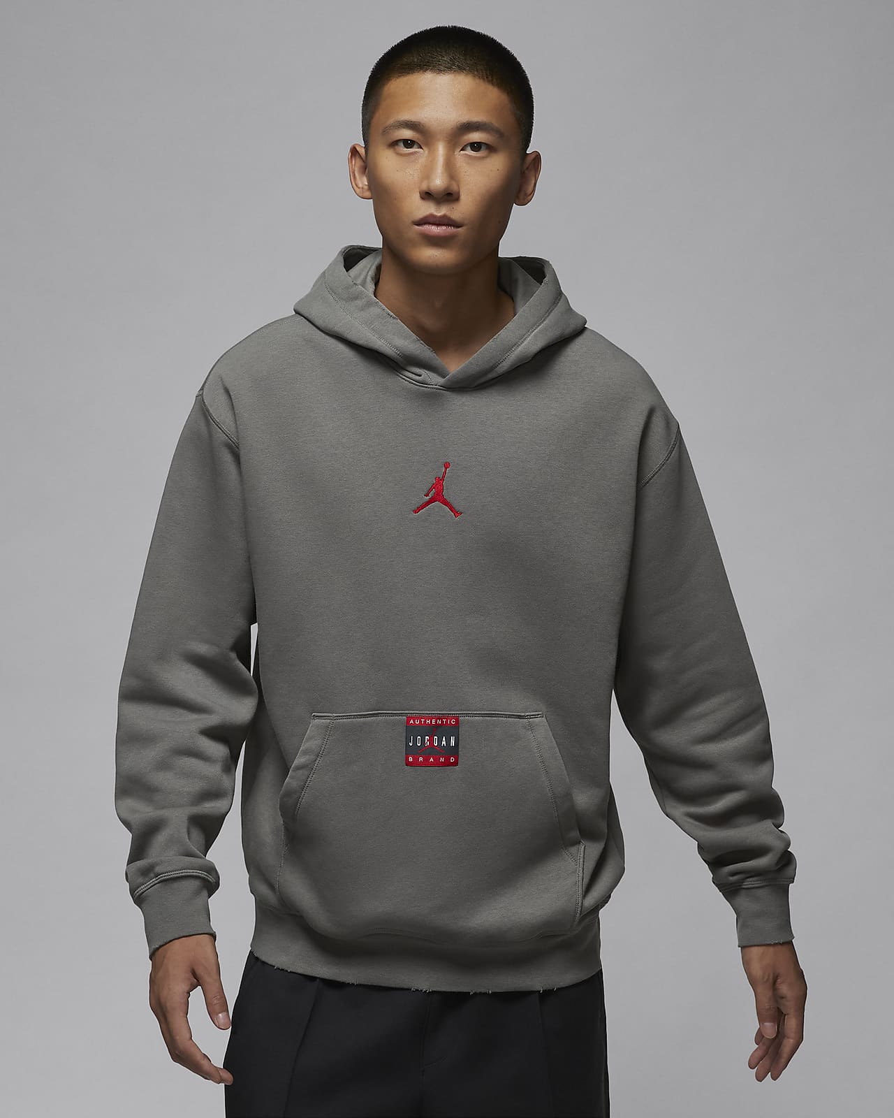 Jordan Brooklyn Fleece 男子加绒套头连帽衫