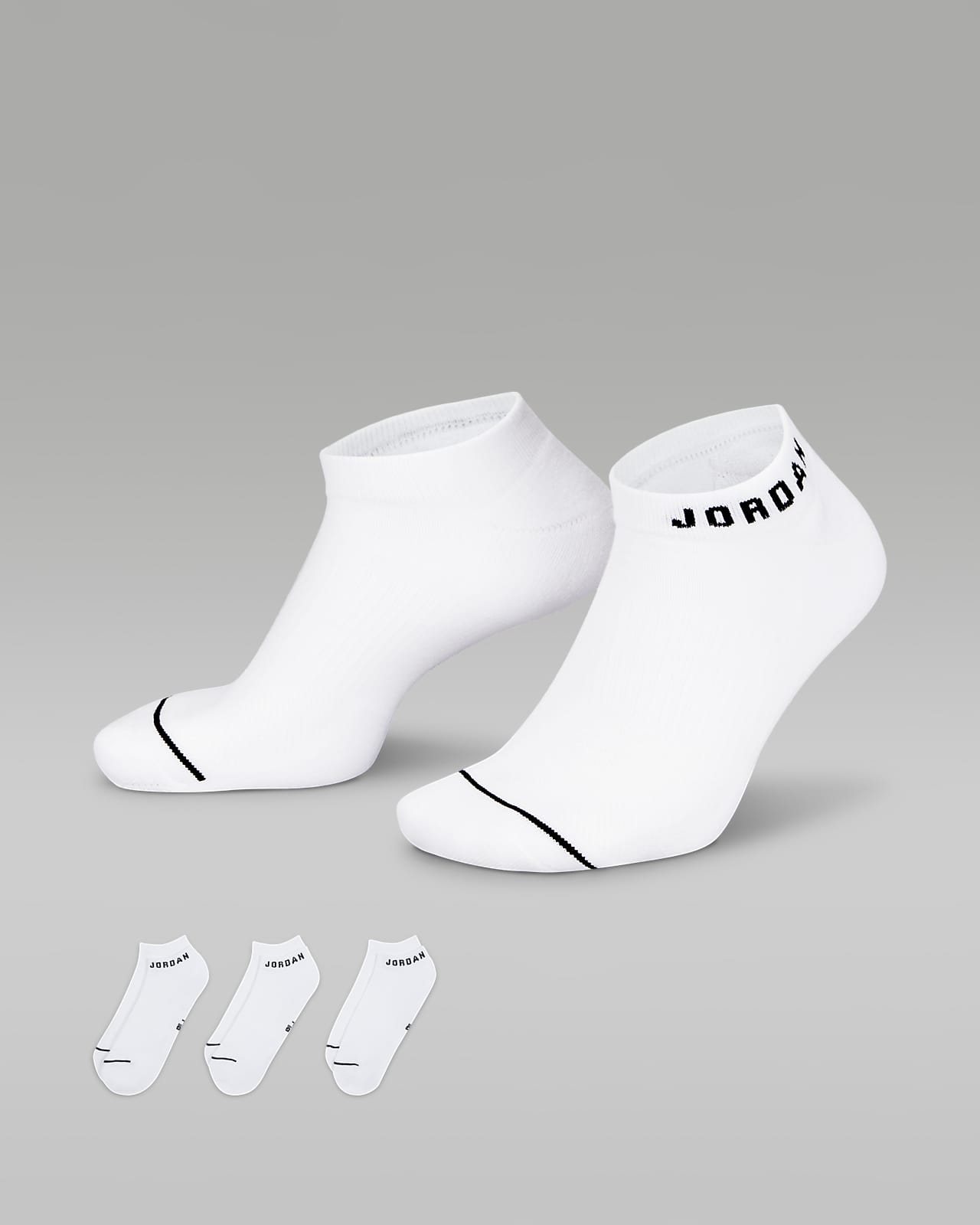 Jordan Everyday 速干运动船袜（3 双）