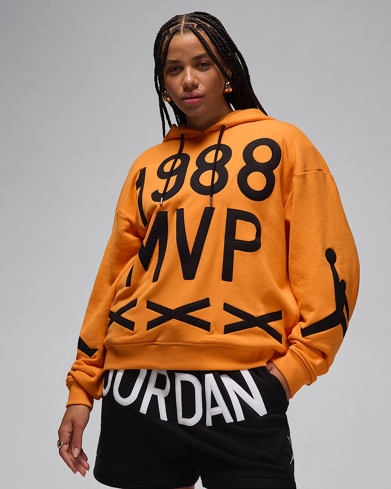 Jordan x Nina Chanel Abney 男/女针织连帽衫
