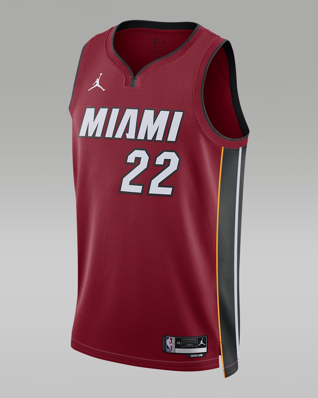 迈阿密热火队 Statement Edition Jordan Dri-FIT NBA Swingman Jersey 男子速干球衣