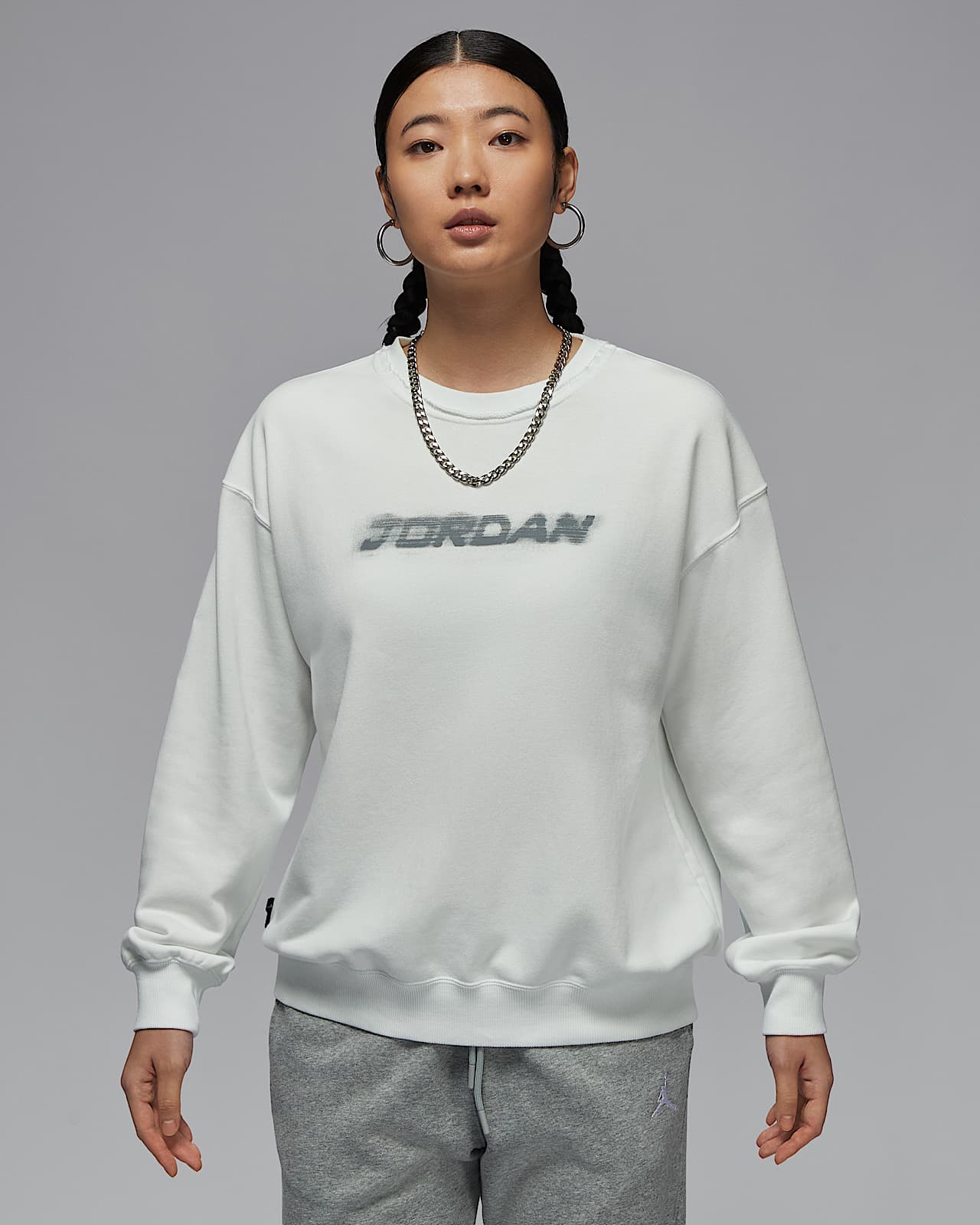 Jordan Brooklyn Fleece 女子法式毛圈圆领运动衫
