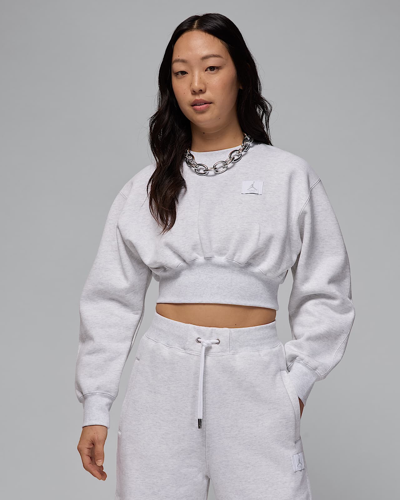 Jordan Flight Fleece 女子加绒短款运动衫