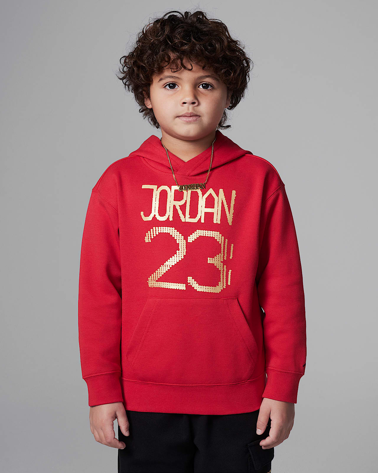 Jordan 新年蜕变系列幼童针织套头连帽衫