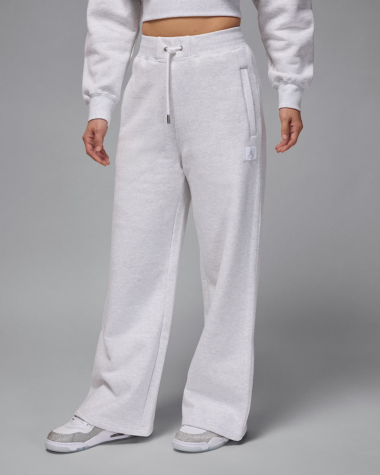 Jordan Flight Fleece 女子加绒直筒长裤