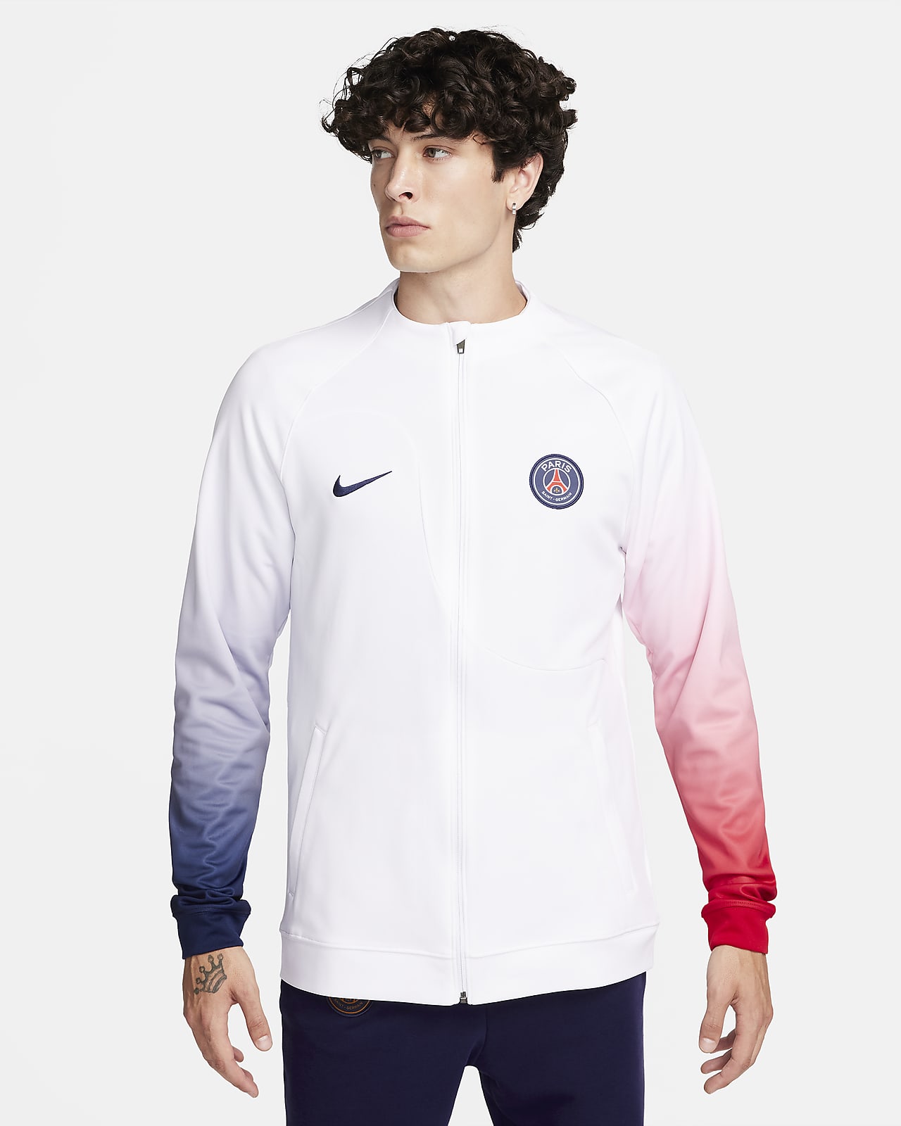 巴黎圣日耳曼 Academy Pro 客场 Nike 男子足球加绒夹克