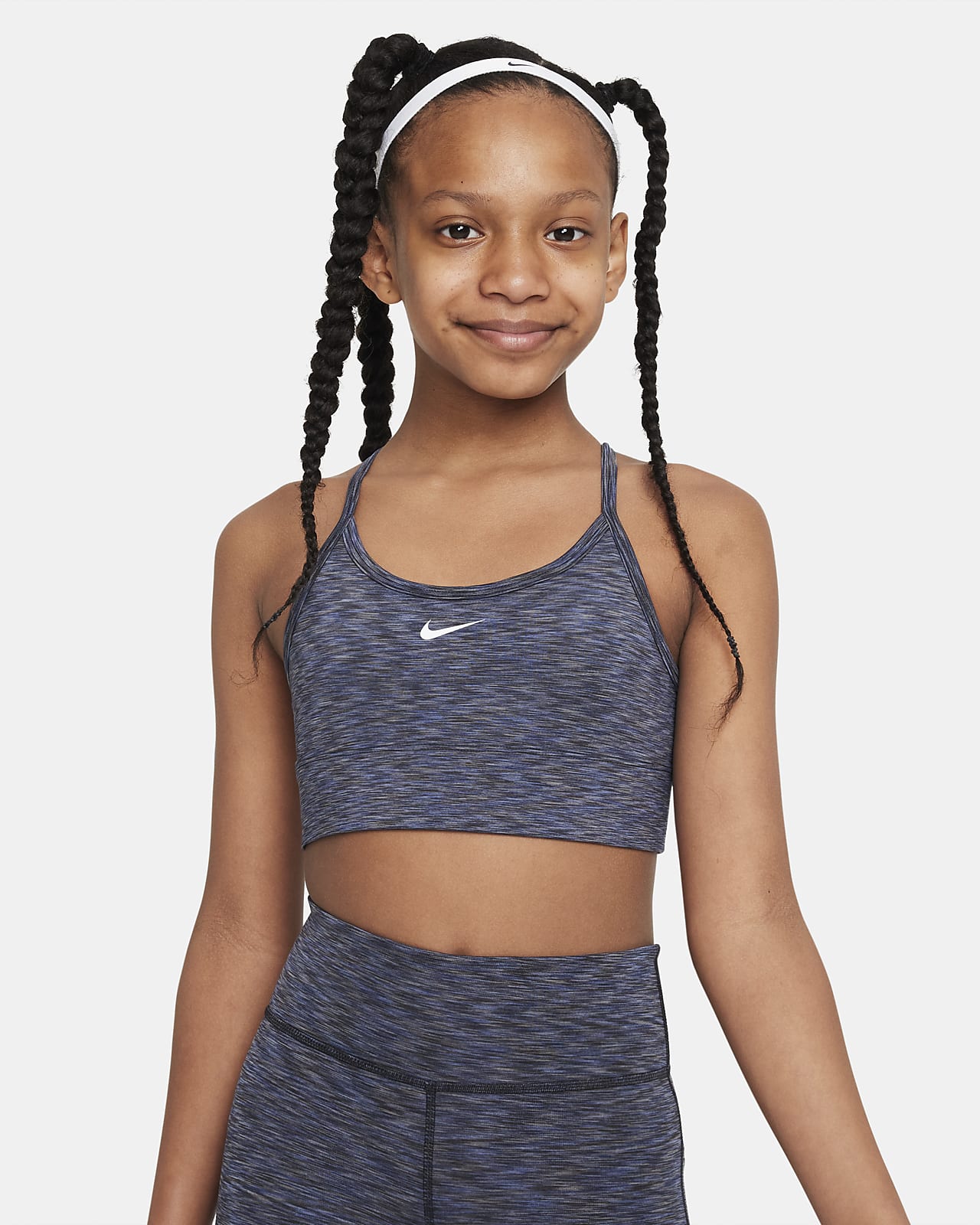 Nike Dri-FIT Indy 大童（女孩）速干运动内衣