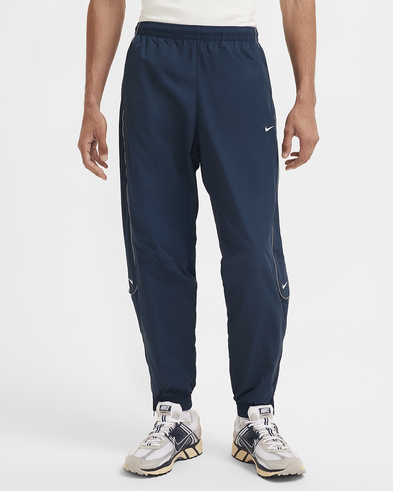 Nike Solo Swoosh 男子反光条长裤