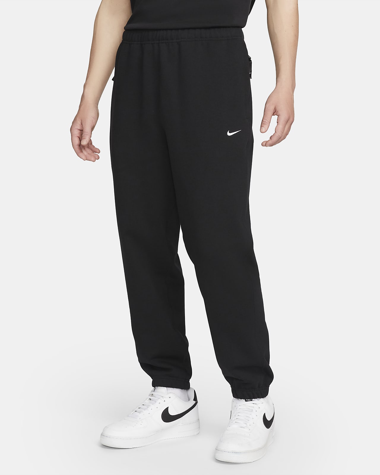 Nike Solo Swoosh 男子法式毛圈长裤