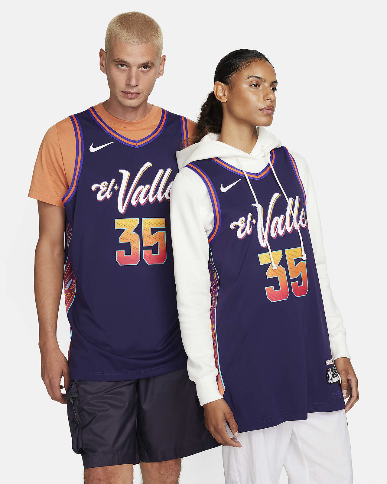 2023/24 赛季菲尼克斯太阳队 (Kevin Durant) City Edition Nike Dri-FIT ADV NBA Authentic Jersey 男子速干球衣