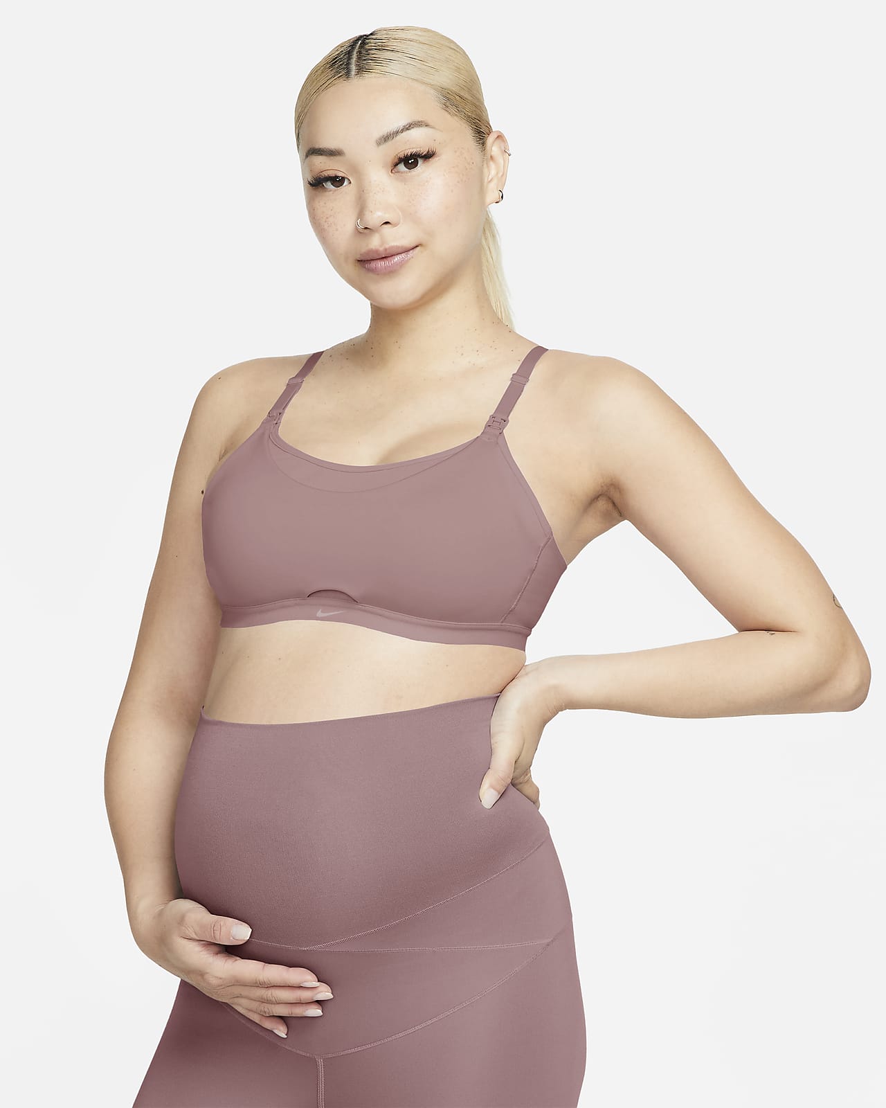 Nike Alate (M) 孕妈系列女子低强度支撑速干轻衬运动内衣