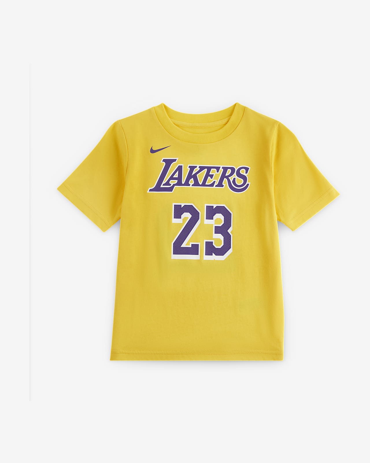 洛杉矶湖人队 (LeBron James) Icon Nike NBA 詹姆斯幼童T恤