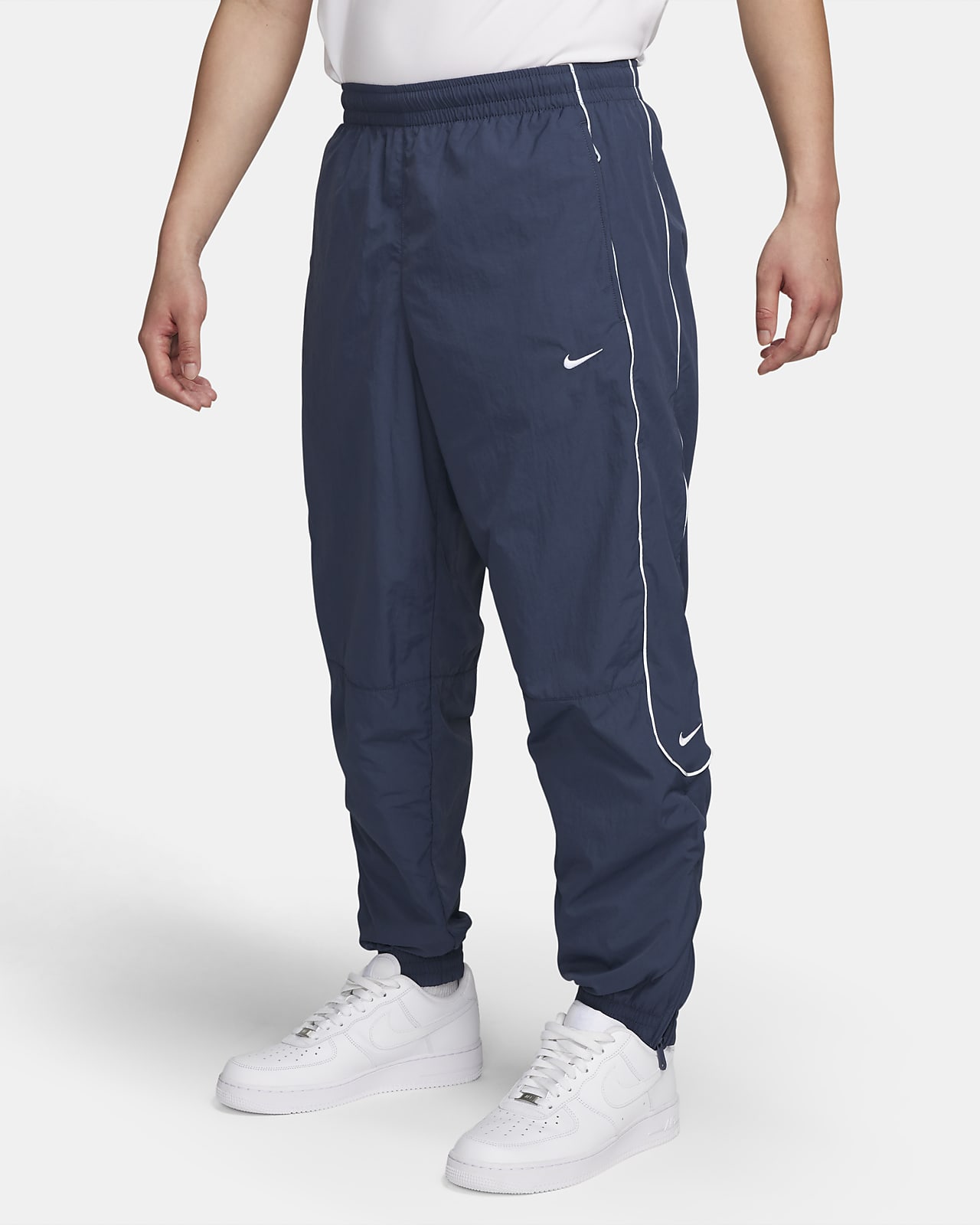 Nike Solo Swoosh 男子反光条长裤