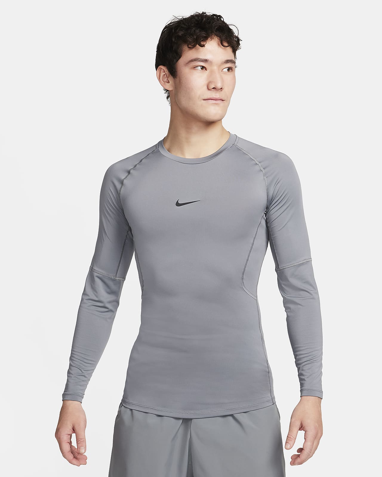 Nike Pro Dri-FIT 男子速干紧身长袖训练上衣