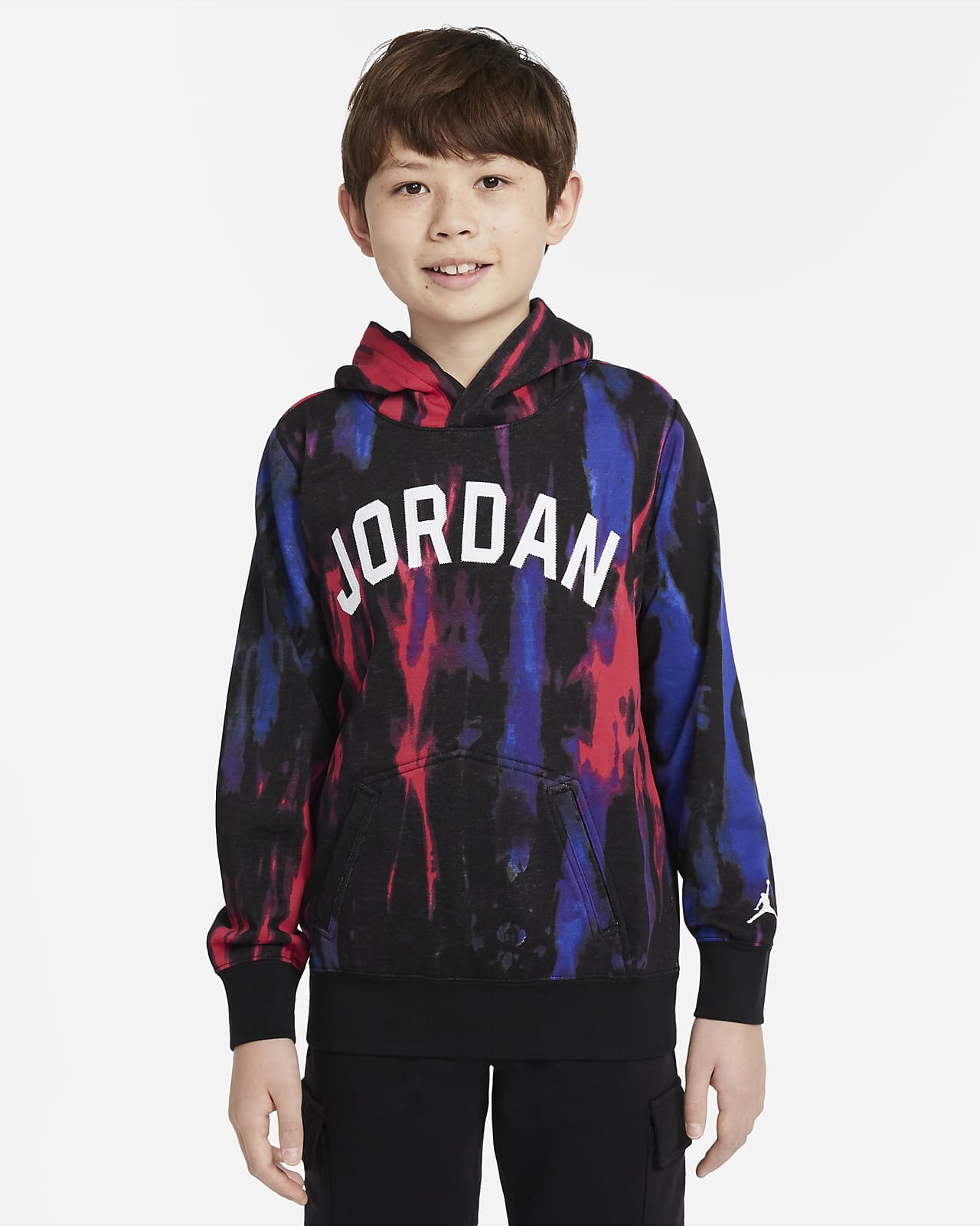 Jordan Sport DNA 大童（男孩）套头连帽衫
