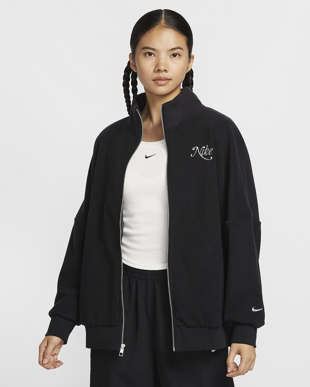 Nike Sportswear 女子摇粒绒运动夹克