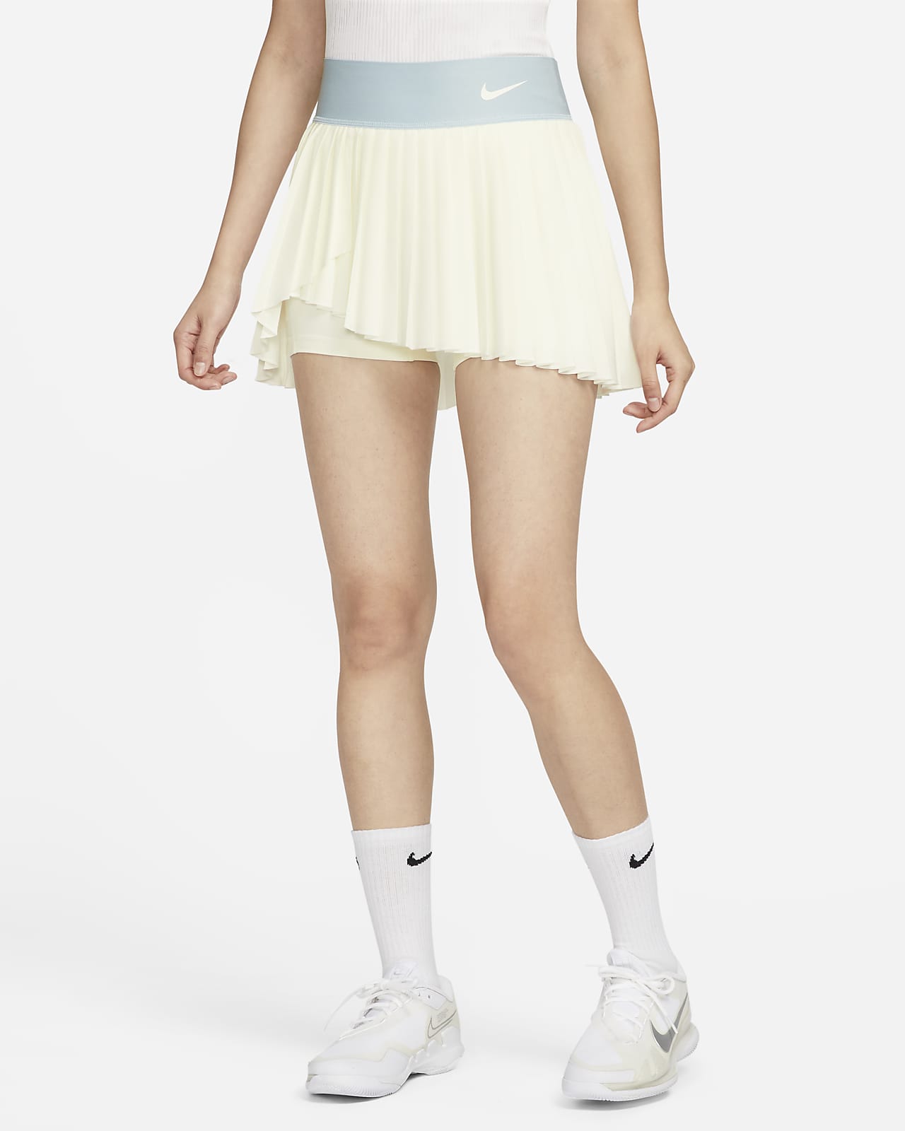 NikeCourt Advantage Dri-FIT 女子速干褶裥网球半身裙百褶裙