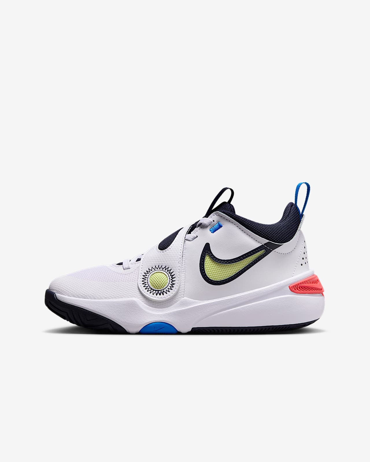 Nike Team Hustle D 11 大童魔术贴易穿脱入门篮球鞋