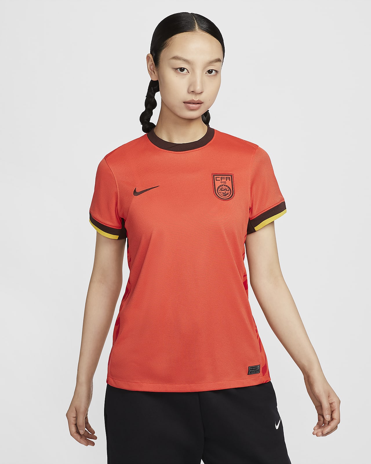 2024/25 赛季中国队主场球迷版 Nike Dri-FIT 女子速干足球球衣