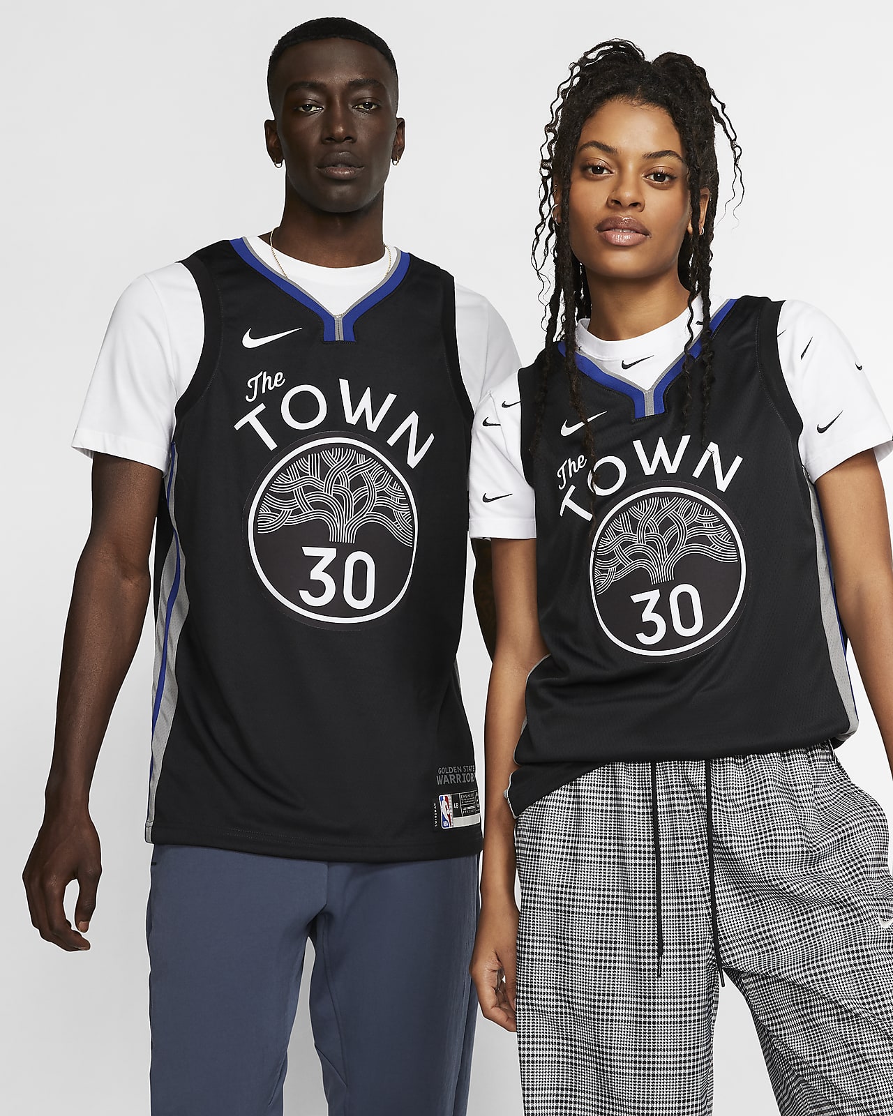 金州勇士队 (Stephen Curry) – City Edition Nike NBA Swingman Jersey 男子球衣