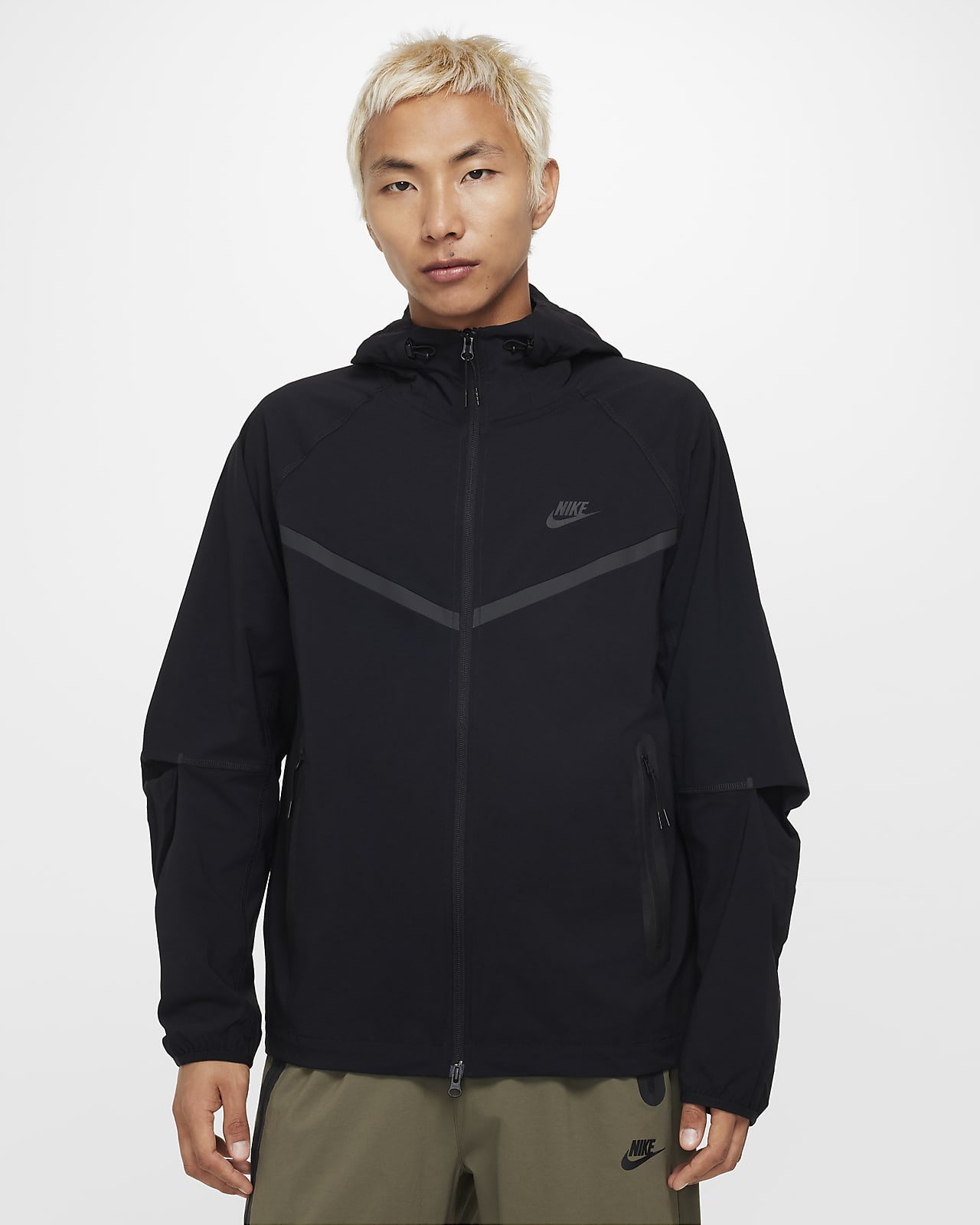 Nike Tech Windrunner 风行者系列男子梭织全长拉链开襟夹克