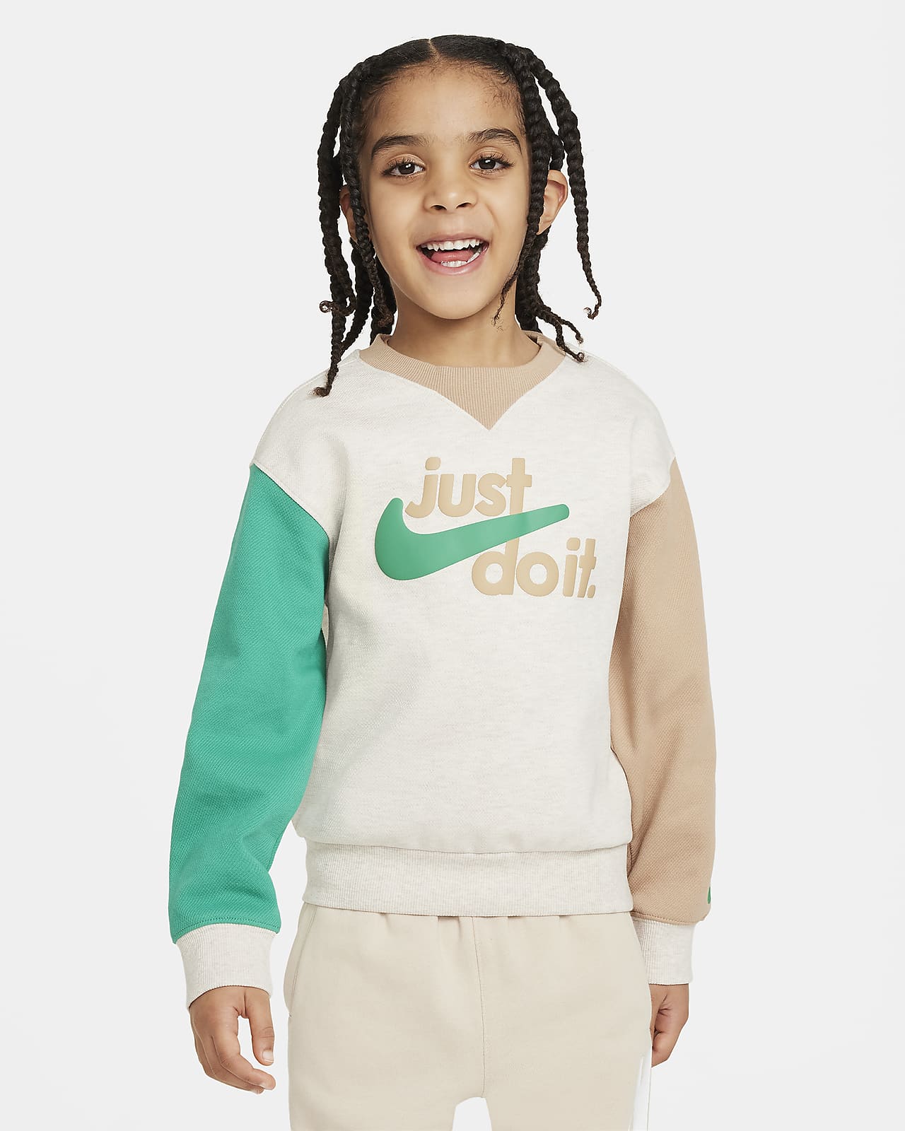 Nike 幼童撞色运动衫