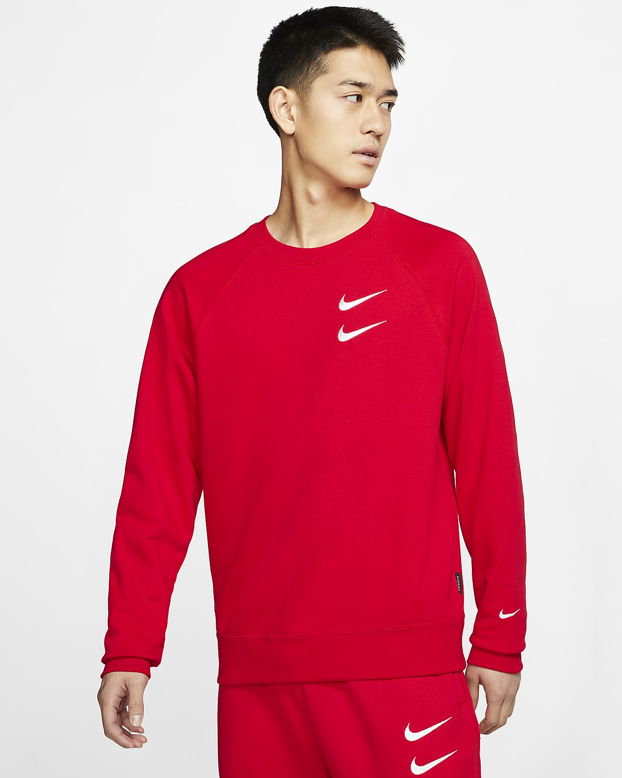 Nike Sportswear Swoosh French Terry 男子圆领上衣
